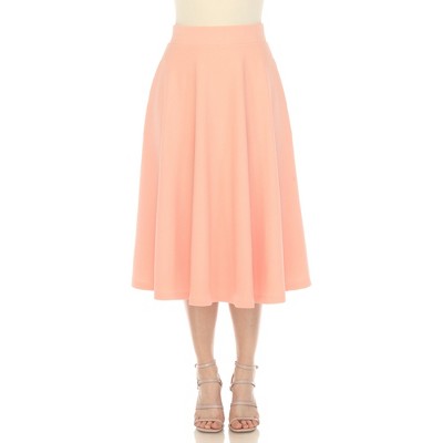 Women's Flared Midi Skirt