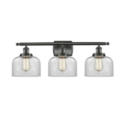 Innovations Lighting Bell 3 - Light Vanity in  Oil Rubbed Bronze