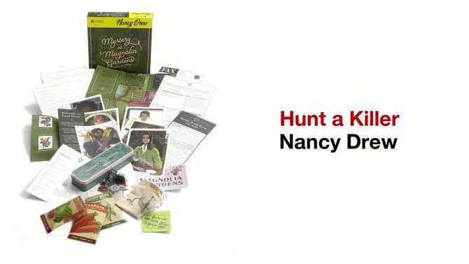 Hunt A Killer Nancy Drew Mystery at Magnolia Gardens Game, 2 of 9, play video