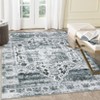 Vintage Oriental Medallion Rug Non Slip Ultra-Thin Rug - 2 of 4
