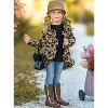 In The Wild Fuzzy Ruffle Cardigan Mia Belle Girls - 3 of 4