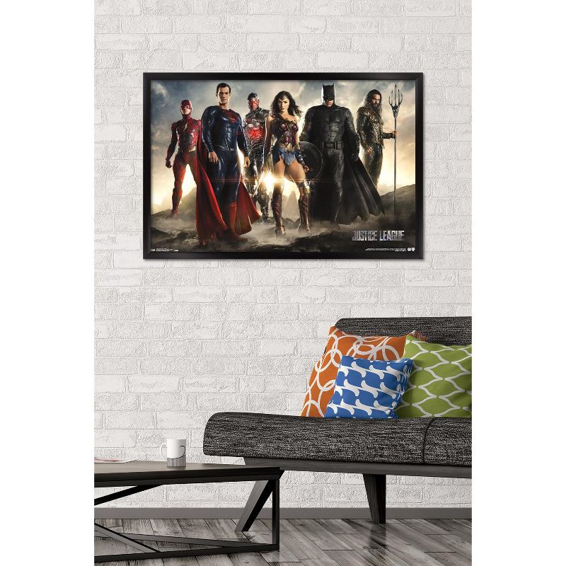 Trends International DC Comics Movie - Justice League - Group Framed Wall Poster Prints, 2 of 7