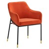 Modway Jovi Performance Velvet Dining Armchair - 3 of 4