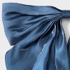 Bow Hair Barrette - A New Day™ Navy - 3 of 3