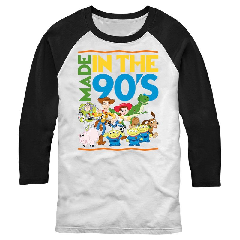 Men's Toy Story Made in the 90's Baseball Tee, 1 of 5