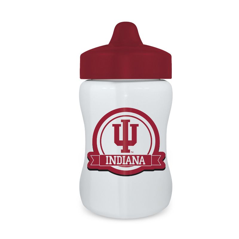 BabyFanatic Officially Licensed Toddler and Baby Unisex 9 oz. Sippy Cup NCAA Indiana Hoosiers, 2 of 5