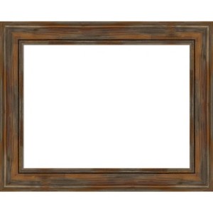 Amanti Art Alexandria Greywash Framed Dry Erase Magnetic Board - 1 of 4