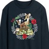 Men's - Disney - Christmas - Family In The Forest Long Sleeve Graphic T-Shirt - 2 of 4