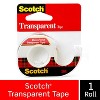 Scotch Transparent Tape Gloss Finish 1/2 in x 700' - 3 of 4