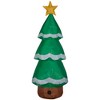 Gemmy Christmas Airblown Inflatable Tree OPP, 7 ft Tall, Multi - 3 of 3