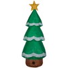 Gemmy Christmas Airblown Inflatable Tree Opp, 7 Ft Tall, Multi : Target