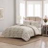 2pc Twin Bramble 100% Cotton Comforter Set Floral Beige - Laura Ashley ...