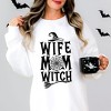 Simply Sage Market Women's Graphic Sweatshirt Wife. Mom. Witch. - 2 of 4
