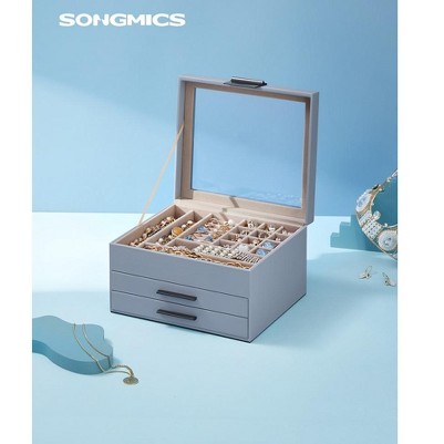 smoky blue and silver