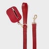 Holiday Walk Harness Leash Collar with Waste Bag Holder - 60" - 4pcs - Boots & Barkley™ - 3 of 4