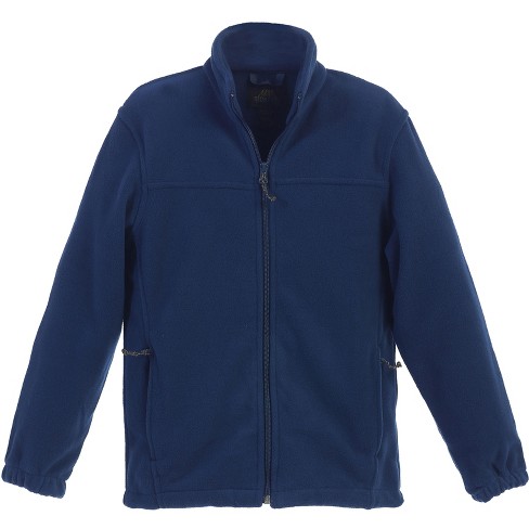 Gioberti Boys Full Zip Polar Fleece Jacket Navy 14 Target