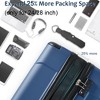 Gulches Hardshell Luggage Sets 6 Piece Suitcase Set, Expandable Lightweight Suitcases with Wheels, TSA Lock for Men Women, Blue - 3 of 4