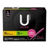 U by Kotex Click Tampons - Multipack - Compact Tampons - Regular/Super Absorbency - Unscented - image 2 of 4