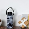 Pavilion Gift Company - Fatherhood - 32 oz Stainless Steel Water Bottle with Paracord Survival Handle - Portable Drinkware - 4 of 4