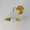 Maxim Lighting Primrose 1 - Light Wall Light in  Matte White/Gold Leaf - 3 of 3
