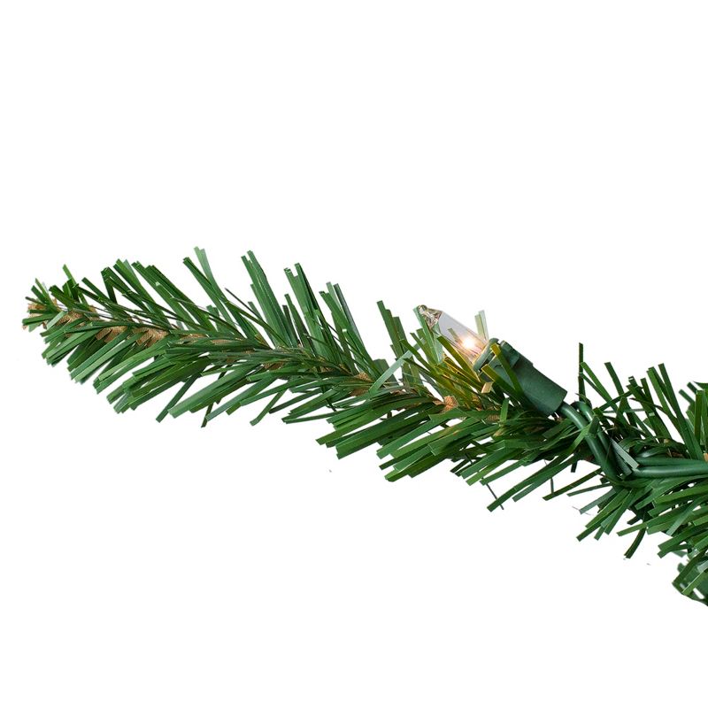 Northlight 12' Pre-Lit Eastern Pine Slim Artificial Christmas Tree - Clear Lights, 4 of 9