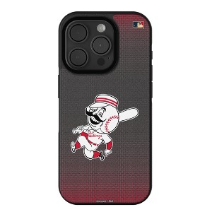 MLB Cooperstown Central Teams Linen Bump Cell Phone Case for Apple iPhone - 1 of 4