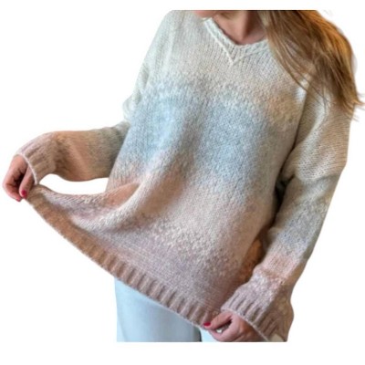 Women's Franca Stripe Sweater - Debbie Katz