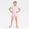 Girls' Knit Terry Shorts - Cat & Jack™ - 3 of 3