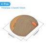 Unique Bargains Silicone Tub Stopper Floor Drain Cover, Anti-Odor Bathtub Drain Mat Plugs for Kitchen Bathroom Balcony - 2 of 4