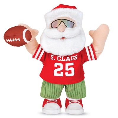Collections Etc Gameday Santa Clause Musical Dancing Animatronic Plush Figure