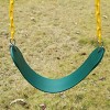 Etokfoks 2 Pack Heavy Duty Swing Seats with 66 Inch Zinc Plated Chains EVA Plastic Seat Supports Up to 250lb for Outdoor Playground - 4 of 4