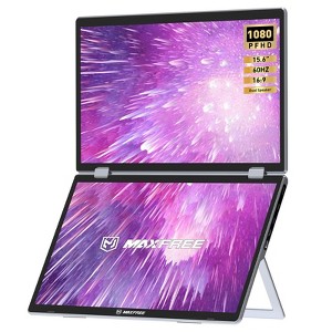 Maxfree M2 Dual 15.6" Laptop Screen Extension Monitor - 1 of 4