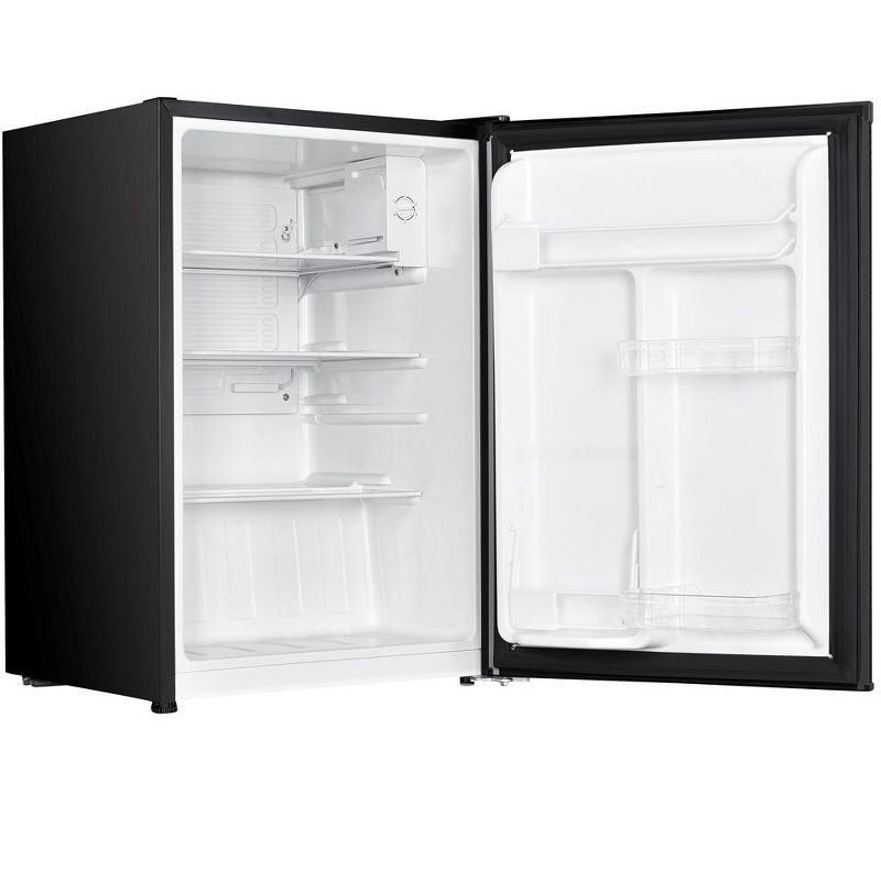 Impecca 2.6 Cu. Ft. Mini Refrigerator with Glass Shelves - Black, 3 of 5