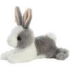 Aurora Baby Bunnies Plush Set, 8-Inch Stuffed Animals, Warm Brown, Gentle Grey, Snowy White, 3-Count - 2 of 4