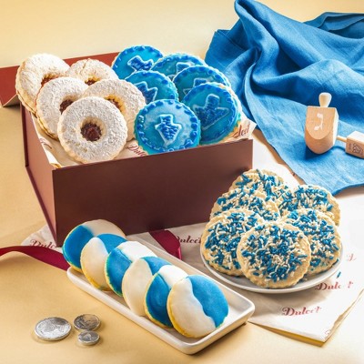 Dulcet Gift Baskets Happy Hanukkah Cookie Assortment