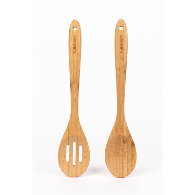 Cuisinart Green Gourmet Bamboo Wood Set of 2 Spoons