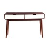 Acme Furniture,Christa Sofa Table, Espresso & White - 2 of 4