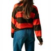 Women's Akiko Stripe Polo Sweater Top - FRNCH - 3 of 4