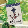 Briarwood Lane Everyday House Flag 40x28 For Outdoor Amercian Anchor Burlap House Flag - 4 of 4