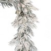 Christmas Frosted Acadia Garland - 4 of 4