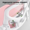 PAGED Adjustable Height Office Chair, Modern Computer Chair with Lumbar Support and Headrest, High Back Desk Chair for Office - 3 of 4