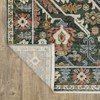 Captiv8e Designs Hanford Global Medallions Green/Pink Rug - 4 of 4