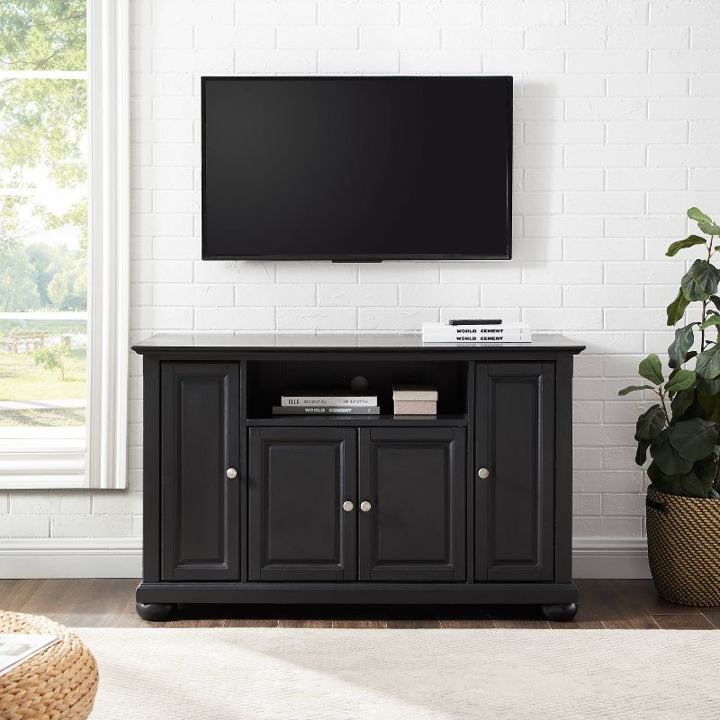 Alexandria TV Stand for TVs up to 48&#34; Black - Crosley, 5 of 13