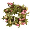 Aghana Digitals 6-Piece Pink Artificial Flower Garlands 215cm - Realistic Silk & PE Floral Decor - 2 of 4