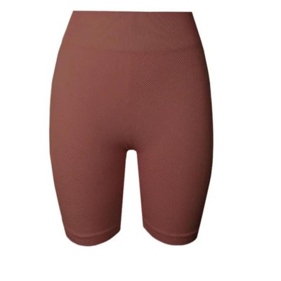 Women's Wo's Chevron Highwaist Biker Short - Nikibiki