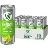 V8 Sparkling Energy, Lemon Lime - 11.5 Fl Oz Can (Pack of 12) - 2 of 4