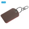 Unique Bargains Genuine Leather Key Rings Holder for Office Keys 2 Pcs - 3 of 4