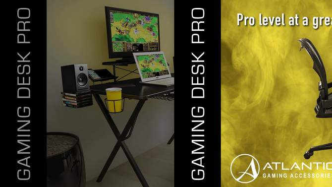 Gaming Desk Pro - Atlantic, 2 of 7, play video