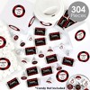 Big Dot of Happiness Flannel Fling Before The Ring - Buffalo Plaid Bachelorette Party Candy Favor Sticker Kit - 304 Pc - 2 of 4