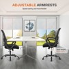 TiramisuBest Ergonomic Office Chair Home Desk Mesh Chair with Fixed Armrest Executive Computer Chair with Soft Foam Seat Cushion, Modular Se - 4 of 4